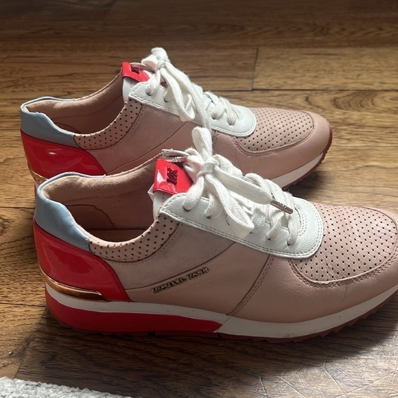 MICHAEL KORS Women's Allie StrideTrainer Lace-Up Sneakers - Picture 6 of 10